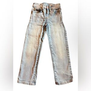 Children’s Place boys light denim jeans stretch straight size 5 slim